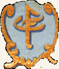 Coat of arms of the Vyssi Brod monastery (letters HF)