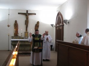 P�i m�i svat� v zimn� kapli