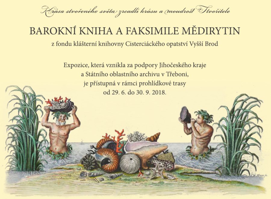 Expozice Barokní kniha a faksimile mědirytin