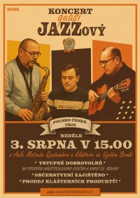 KONCERT quasi JAZZový - NEDĚLE 3. SRPNA V 15.00