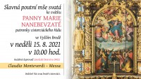 NEDĚLE 15. 8. 2021 - POUŤ K PANNĚ MARII NANEBEVZATÉ VE VYŠEBRODSKÉM KLÁŠTEŘE