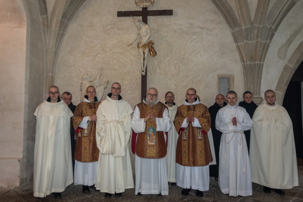 BR. AELRED MARIA DNE 21. LISTOPADU SLOŽIL SLAVNÉ SLIBY