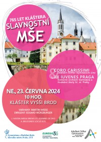 NEDĚLE 23. ČERVNA: SLAVNÁ MŠE SVATÁ ZA DOPROVODU ORCHESTRU