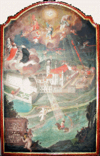 Obraz k 500tému výročí založení kláštera
