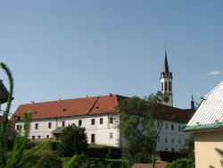 Anblick der renovierte Konventgebäude