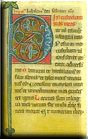 Handschrift aus der Klosterbibliothek