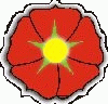 Fünfblattrige Rose der Rosenberger