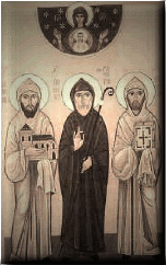 Zakladatelé cisterciáků: sv. Robert, Alberich a Štěpán Harding